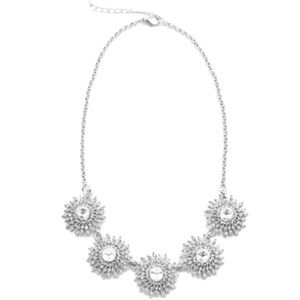 Gold/Silver Sunburst Medallion Necklace (N1055G/S)